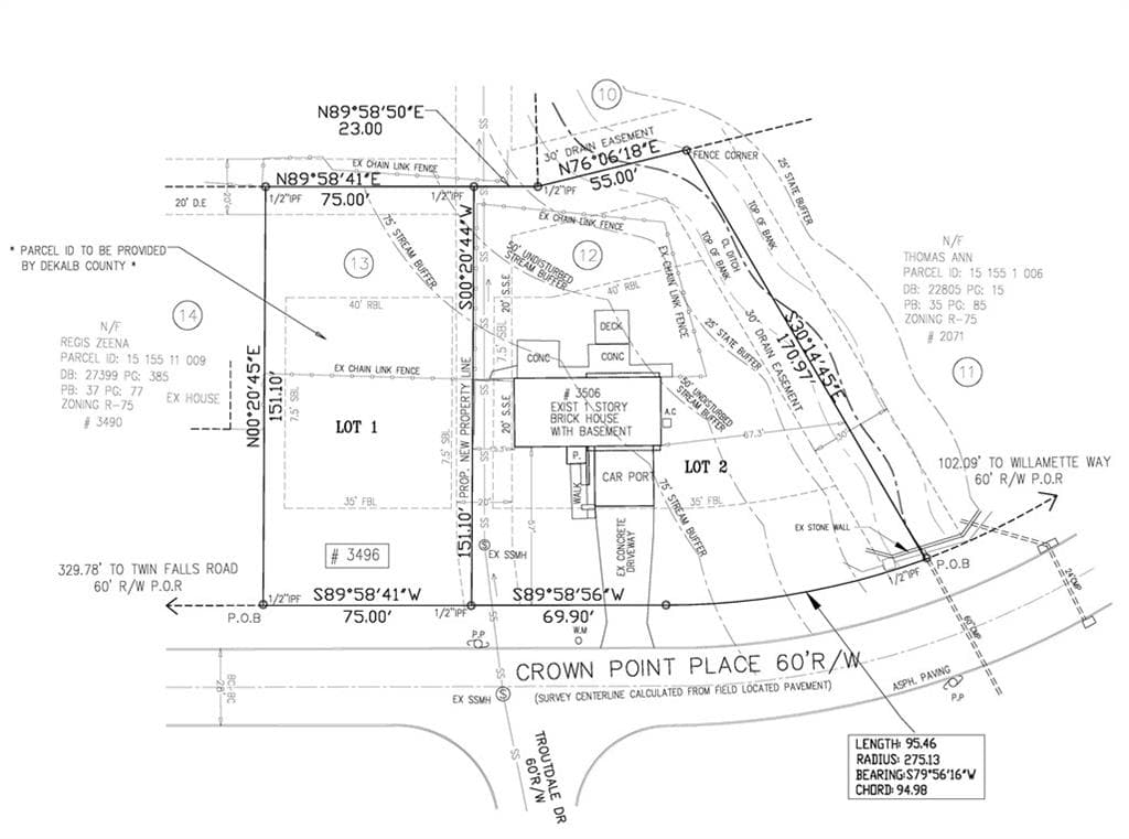 unimproved land for sale at 3498 Crown Point Place, Decatur, GA 30032