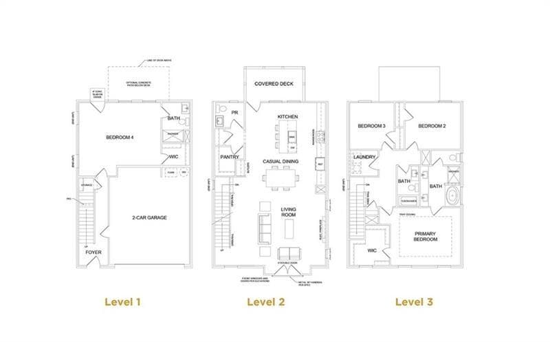 4 bedroom, 4 bathroom, 2,539 sq ft townhouse for sale at 2733 Hallwood Lane, Suwanee, GA 30024 — photo 5