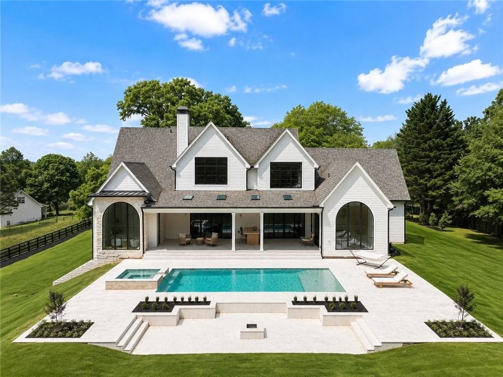 7 bedroom, 7 bathroom, 7,817 sq ft single family residence for sale at 494 Johnson Brady Road, Canton, GA 30115 — photo 2