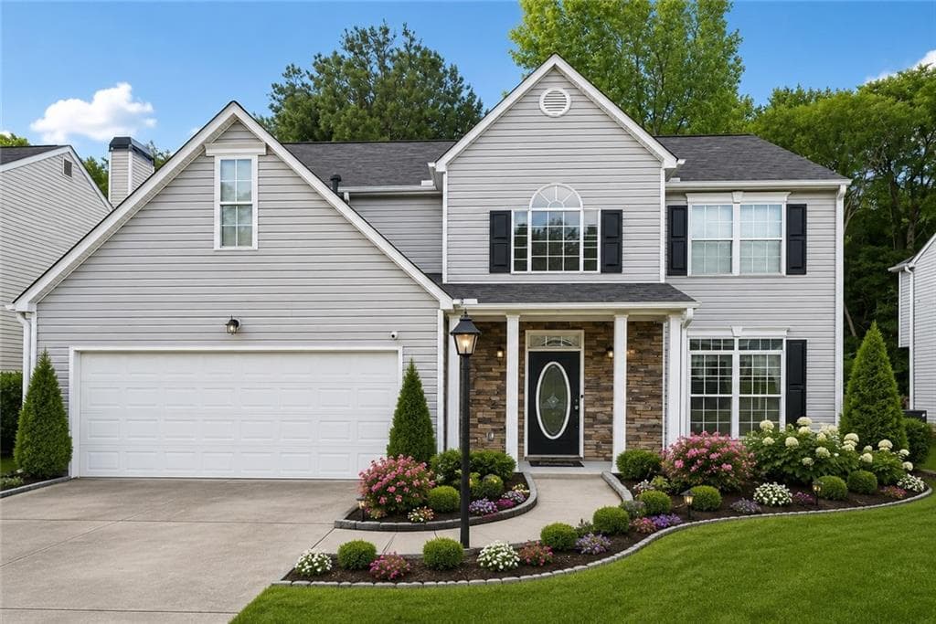 4 bedroom, 3 bathroom, 2,264 sq ft single family residence for sale at 2182 Fall Creek Lodge, Loganville, GA 30052