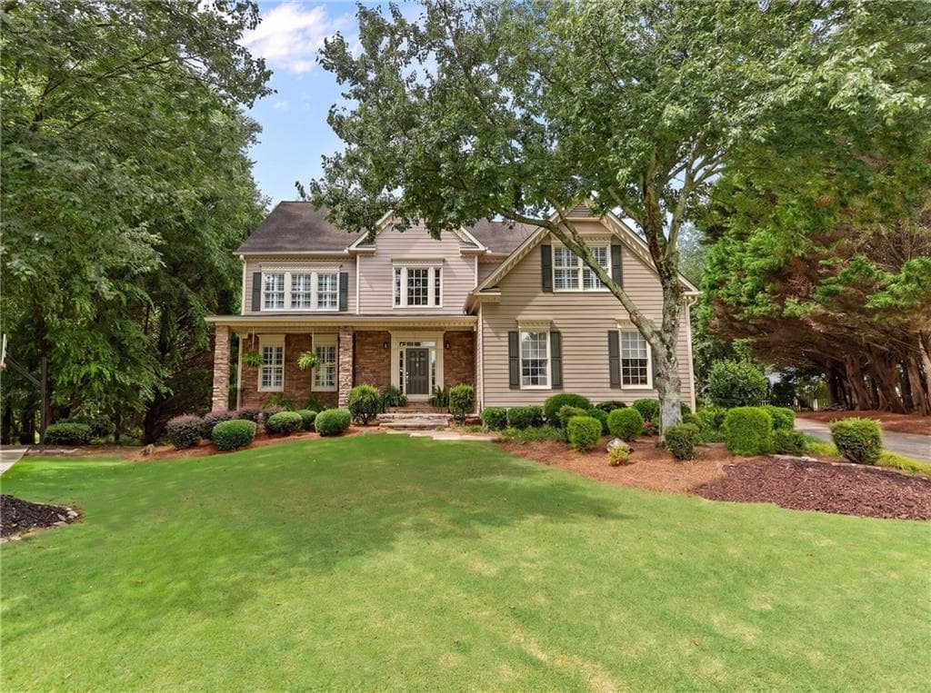 5 bedroom, 4 bathroom, 4,521 sq ft single family residence under contract at 610 Fawn Run, Alpharetta, GA 30005