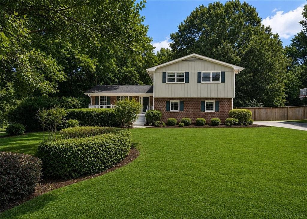 4 bedroom, 3 bathroom, 3,081 sq ft single family residence for sale at 6720 Ramundo Drive, Atlanta, GA 30360