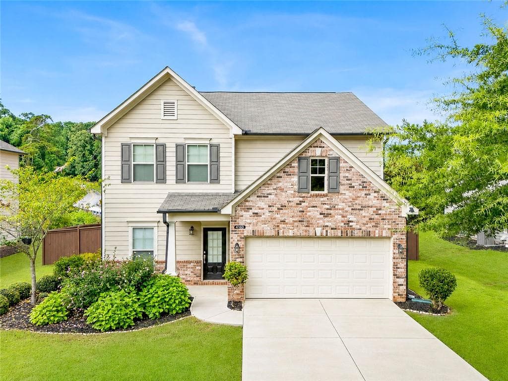 4 bedroom, 3 bathroom, 2,445 sq ft single family residence sold at 4160 Pleasant Woods Drive, Cumming, GA 30028