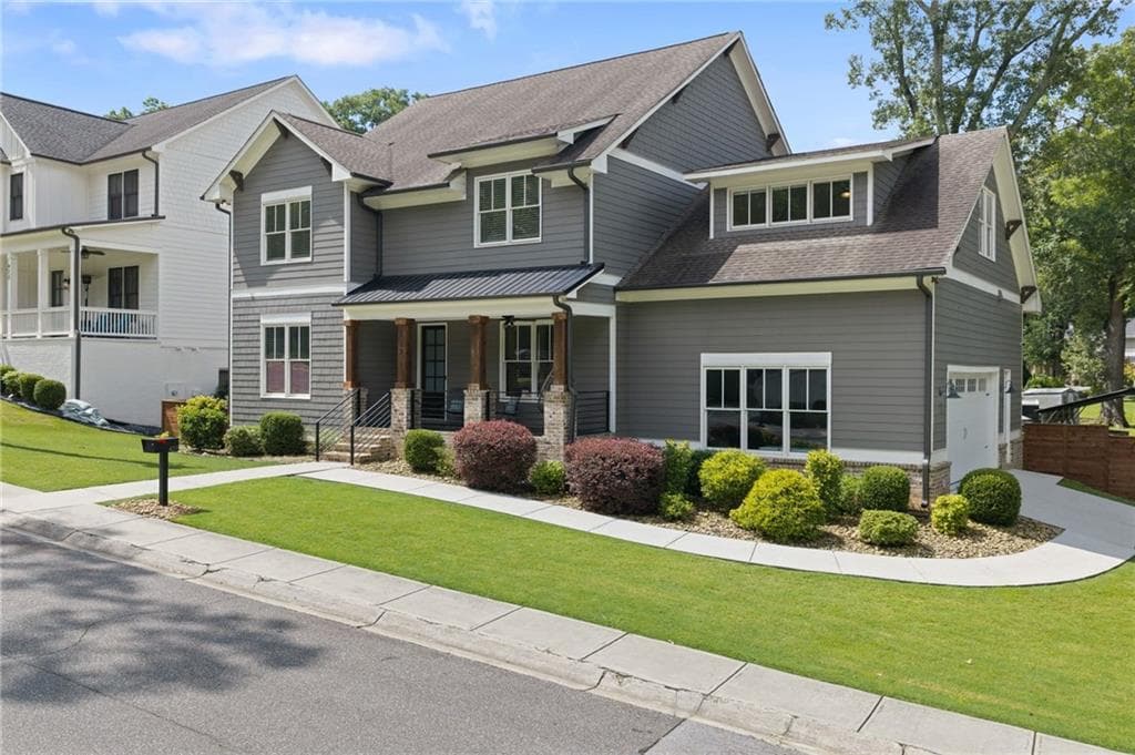 5 bedroom, 5 bathroom, 5,460 sq ft single family residence for sale at 427 Nesbit Street, Norcross, GA 30071