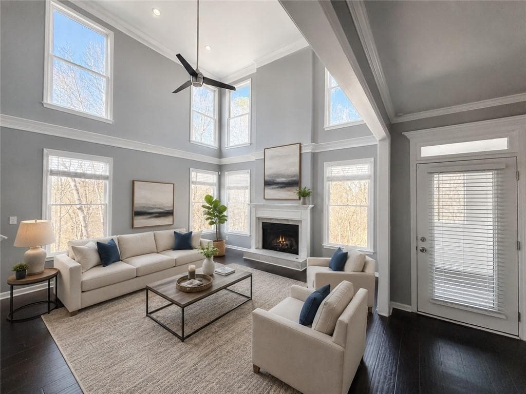5 bedroom, 4 bathroom, 3,413 sq ft single family residence for sale at 240 Creekside Park Drive, Alpharetta, GA 30022 — photo 5
