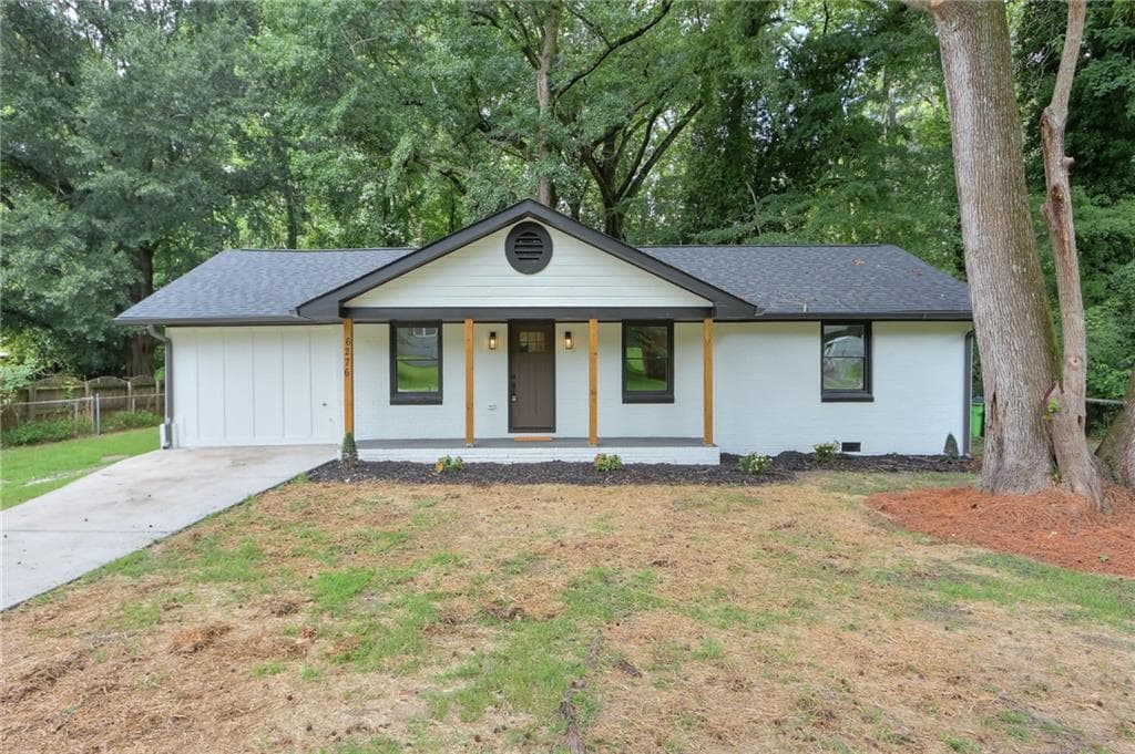 4 bedroom, 3 bathroom, 1,316 sq ft single family residence sold at 6276 Vera Lane, Mableton, GA 30126