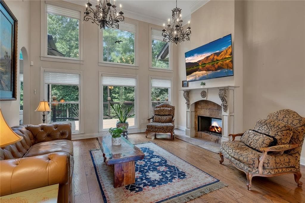 5 bedroom, 5 bathroom, 5,640 sq ft single family residence for sale at 121 Estates At The Lake Drive, Canton, GA 30114 — photo 8