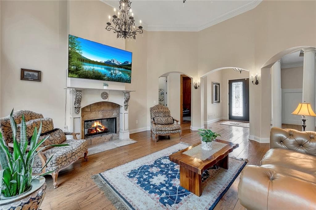 5 bedroom, 5 bathroom, 5,640 sq ft single family residence for sale at 121 Estates At The Lake Drive, Canton, GA 30114 — photo 9
