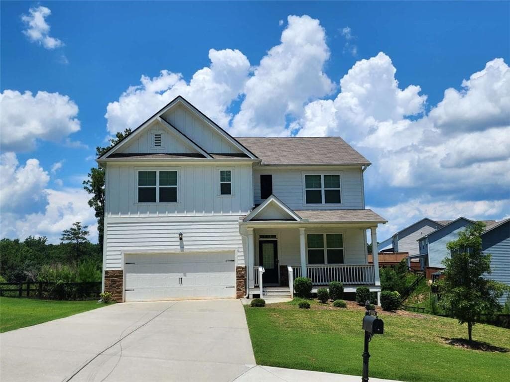 5 bedroom, 3 bathroom, 2,511 sq ft single family residence for rent at 5050 Calgary Drive, Douglasville, GA 30135 for $3,000 a month — photo 1 of 3