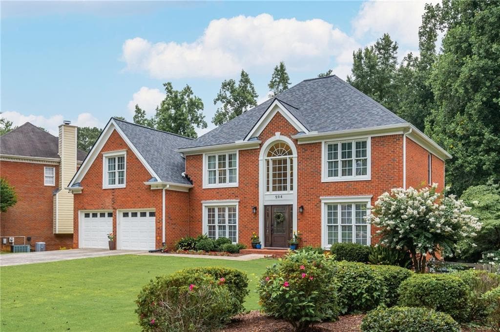 6 bedroom, 4 bathroom, 4,276 sq ft single family residence under contract at 594 Delphinium Boulevard, Acworth, GA 30102