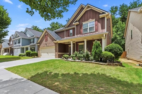5 bedroom, 4 bathroom, 3,411 sq ft single family residence for sale at 4676 Water Mill Drive, Buford, GA 30519 — photo 1 of 48