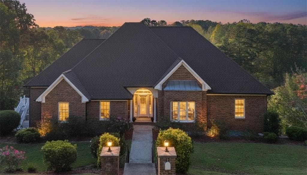 6 bedroom, 5 bathroom, 8,000 sq ft single family residence for sale at 55 Rocky Circle, White, GA 30184