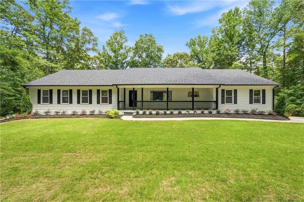 4 bedroom, 3 bathroom, 4,376 sq ft single family residence under contract at 5070 River Lake Drive, Chattahoochee Hills, GA 30213