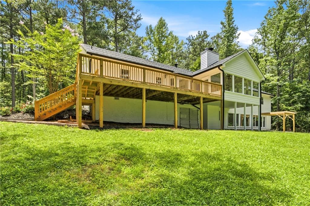 4 bedroom, 3 bathroom, 4,376 sq ft single family residence under contract at 5070 River Lake Drive, Chattahoochee Hills, GA 30213 — photo 3