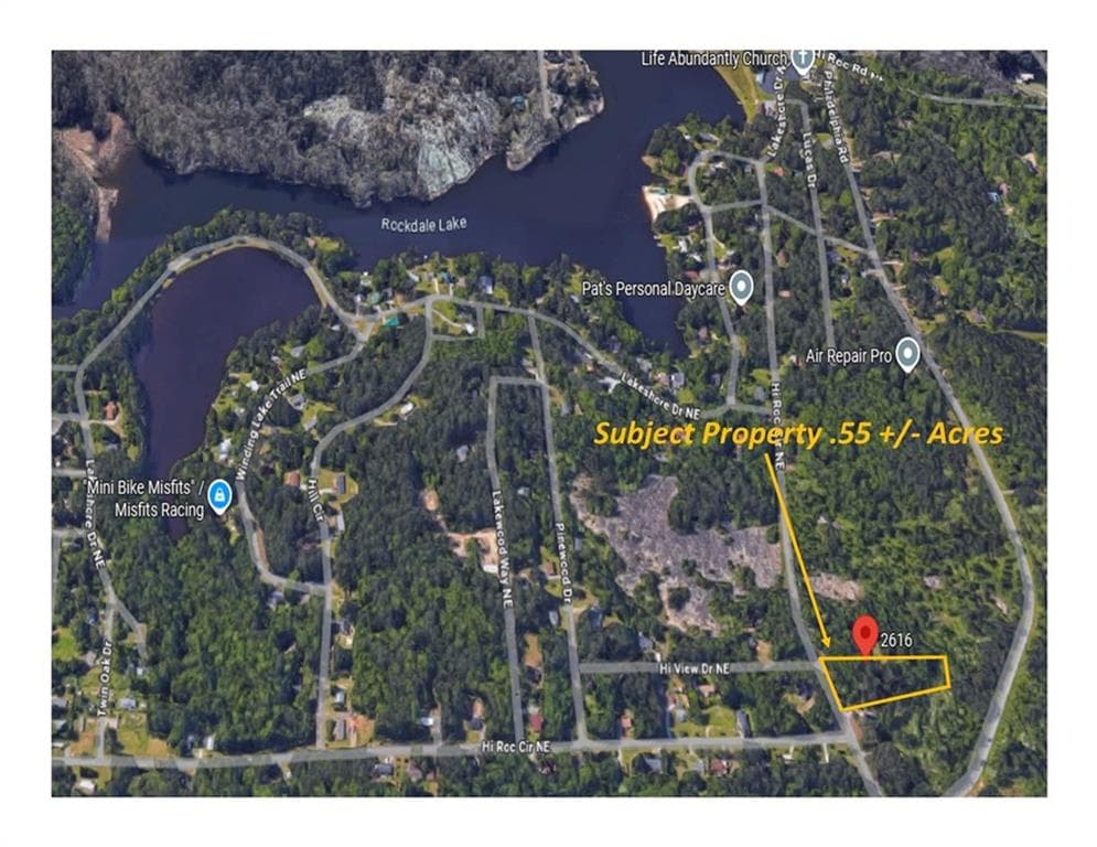 unimproved land for sale at 2616 Hi Roc Circle, Conyers, GA 30012 — photo 1 of 4