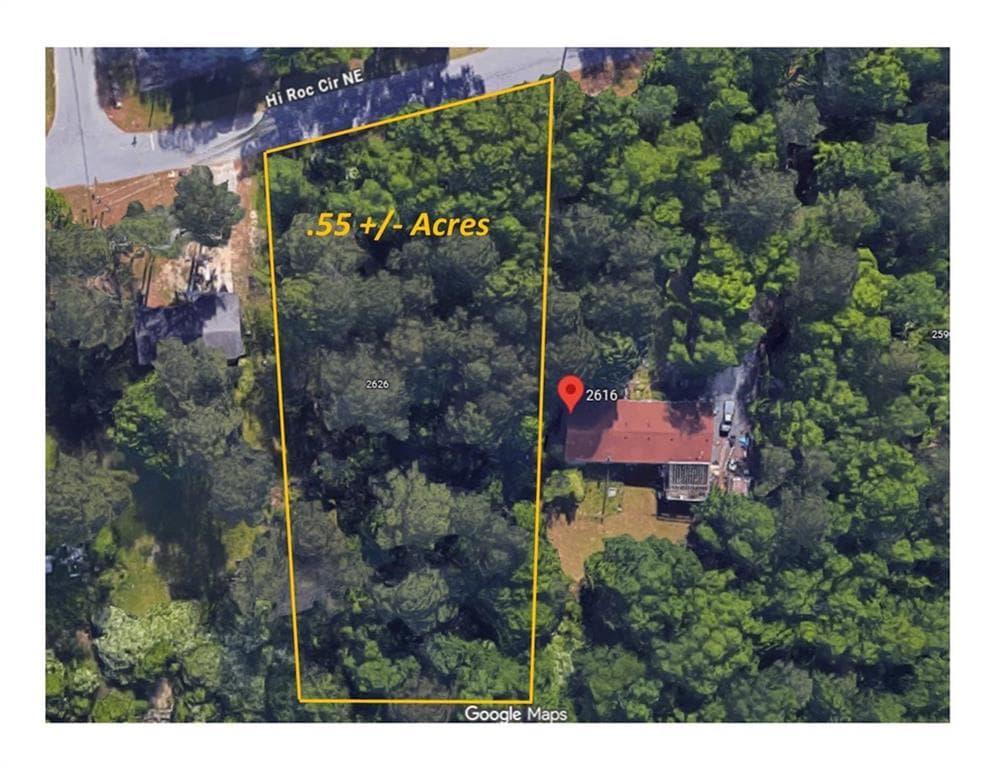 unimproved land for sale at 2616 Hi Roc Circle, Conyers, GA 30012 — photo 3