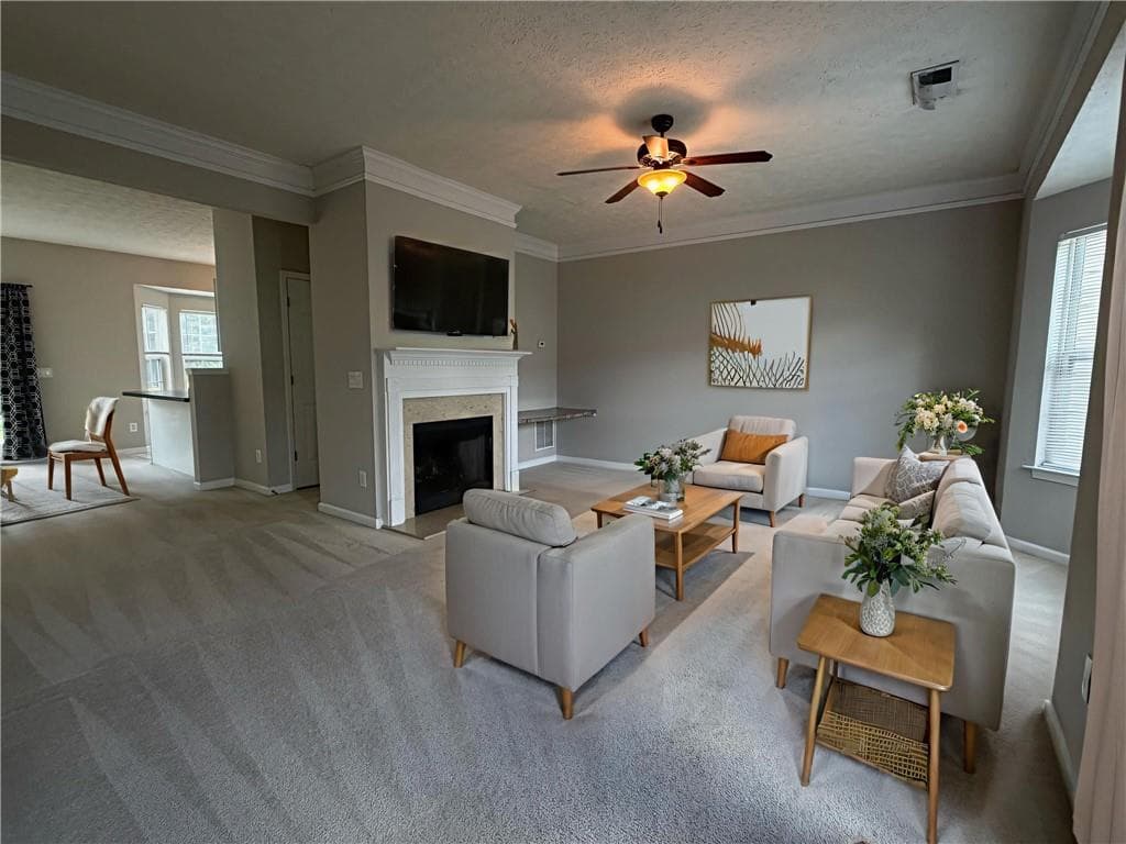 2 bedroom, 3 bathroom, 1,438 sq ft townhouse for sale at 133 Benfield Circle, Cartersville, GA 30121 — photo 1 of 35