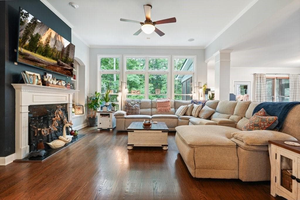 5 bedroom, 4 bathroom, 3,653 sq ft single family residence for sale at 130 Newcastle Walk, Woodstock, GA 30188 — photo 6