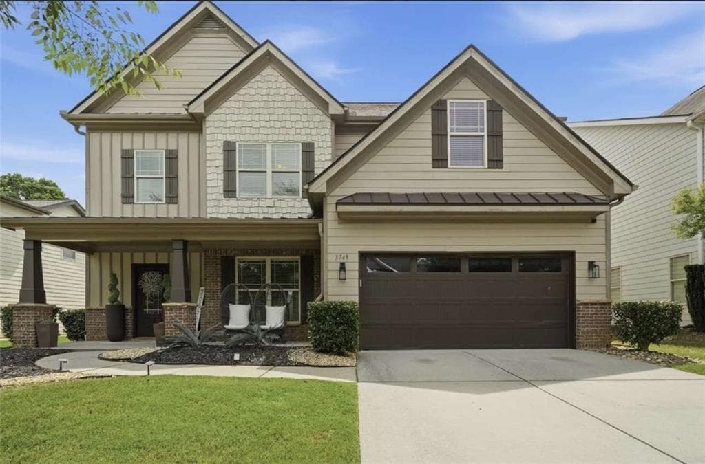 5 bedroom, 3 bathroom, 2,855 sq ft single family residence for sale at 3749 Saddlemaker Drive, Buford, GA 30519