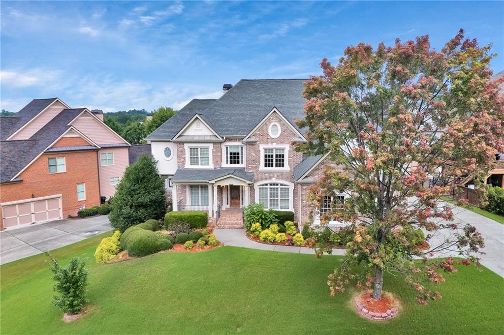 6 bedroom, 6 bathroom, 6,489 sq ft single family residence for sale at 2552 Stone Manor Drive, Buford, GA 30519
