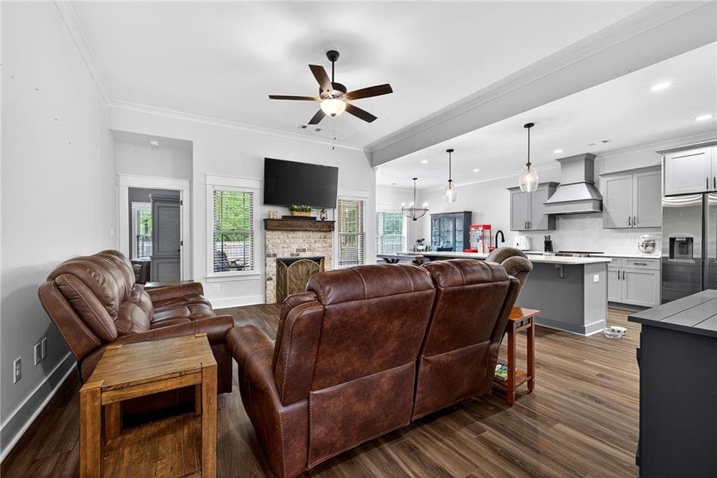 3 bedroom, 2 bathroom, 1,563 sq ft single family residence for sale at 217 Willowbrook Lane, Kathleen, GA 31047 — photo 4