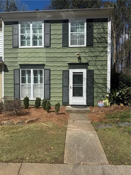 2 bedroom, 3 bathroom, 1,160 sq ft townhouse for rent at 2907 Queen Anne Court, Atlanta, GA 30350 for $1,850 a month — photo 1 of 25