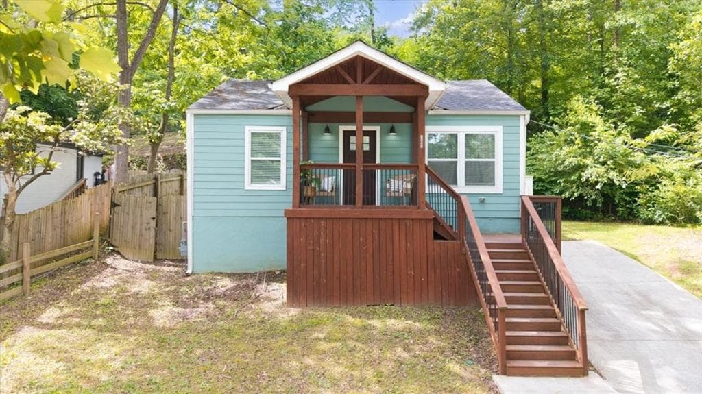 3 bedroom, 2 bathroom, 1,160 sq ft single family residence for sale at 1482 Andrews Street, Atlanta, GA 30314