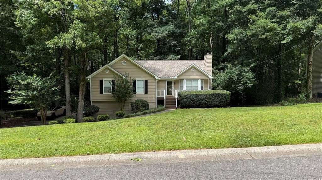 4 bedroom, 2 bathroom, 1,916 sq ft single family residence sold at 150 Hartwood Drive, Woodstock, GA 30189