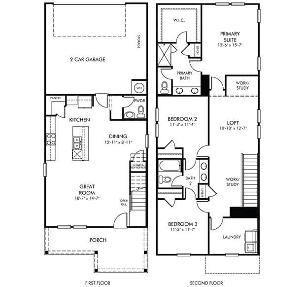 3 bedroom, 4 bathroom, 1,926 sq ft single family residence under contract at 3168 Misty Springs Path, Lawrenceville, GA 30045 — photo 3