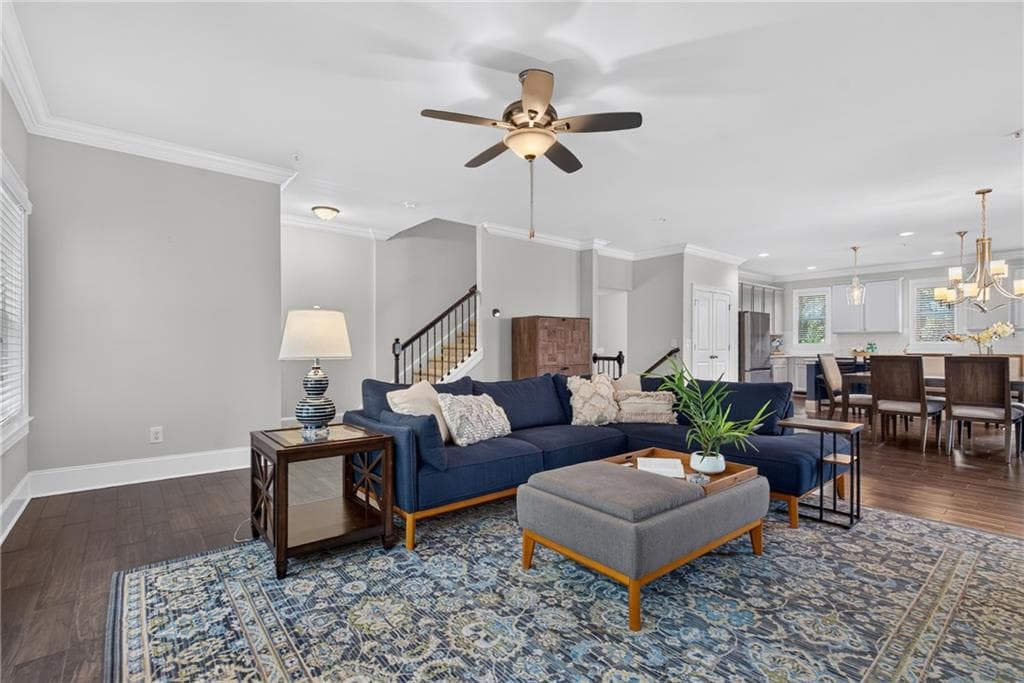 4 bedroom, 4 bathroom, 2,734 sq ft townhouse under contract at 9013 Woodland Trail 7, Alpharetta, GA 30009 — photo 4