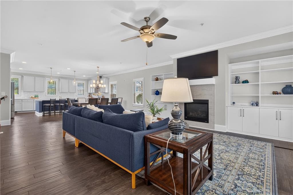 4 bedroom, 4 bathroom, 2,734 sq ft townhouse under contract at 9013 Woodland Trail 7, Alpharetta, GA 30009 — photo 5
