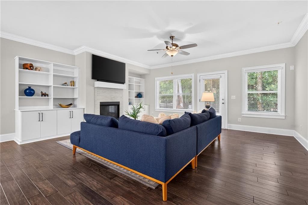4 bedroom, 4 bathroom, 2,734 sq ft townhouse under contract at 9013 Woodland Trail 7, Alpharetta, GA 30009 — photo 6