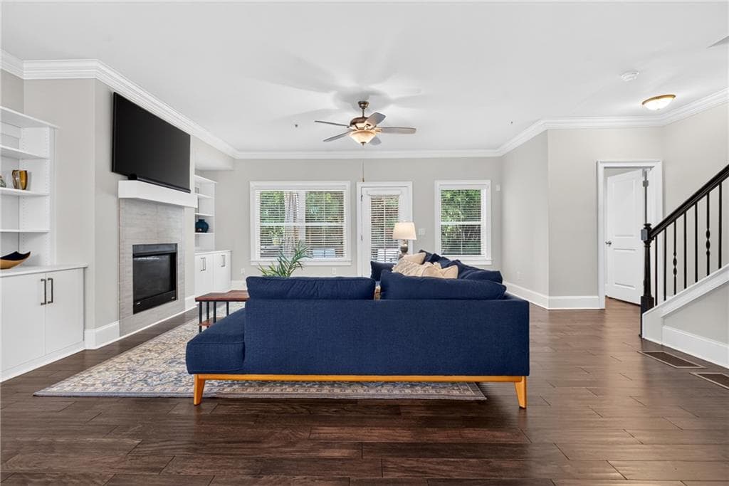 4 bedroom, 4 bathroom, 2,734 sq ft townhouse under contract at 9013 Woodland Trail 7, Alpharetta, GA 30009 — photo 7