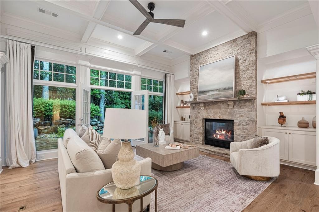 4 bedroom, 5 bathroom, 4,070 sq ft single family residence sold at 3669 Canyon Ridge Court, Atlanta, GA 30319