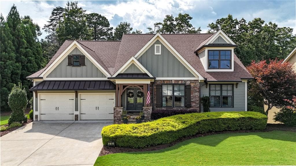 4 bedroom, 3 bathroom, 3,772 sq ft single family residence for sale at 303 Trappers Bluff, Waleska, GA 30183