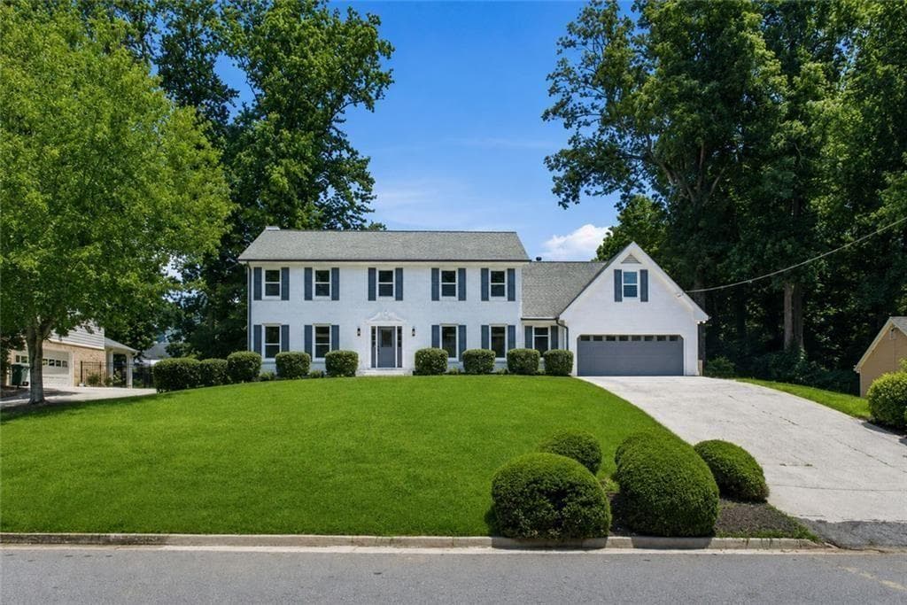 5 bedroom, 4 bathroom, 4,100 sq ft single family residence sold at 5614 Bunky Way, Atlanta, GA 30338
