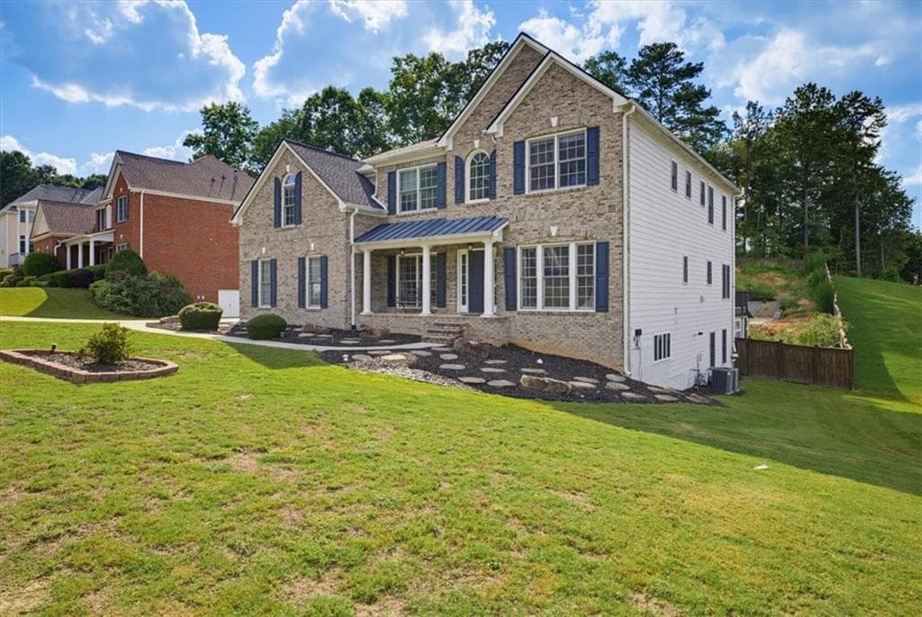 5 bedroom, 4 bathroom, 4,053 sq ft single family residence for sale at 1841 River Crest Way, Lawrenceville, GA 30045 — photo 2
