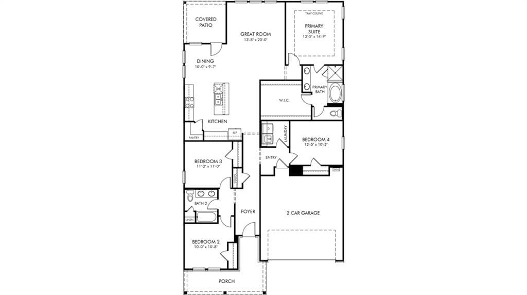 4 bedroom, 2 bathroom, 1,835 sq ft single family residence under contract at 704 Cargile Court, Villa Rica, GA 30180 — photo 3