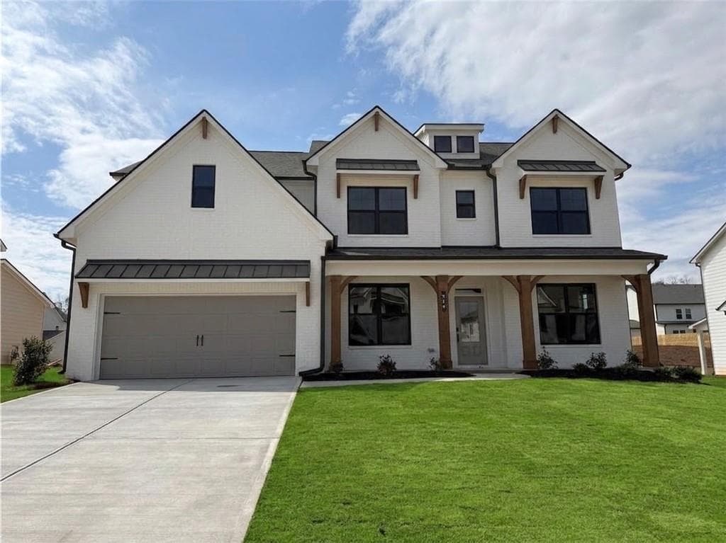 5 bedroom, 4 bathroom, 3,445 sq ft single family residence under contract at 369 Scarlett Rose Way, Hoschton, GA 30548