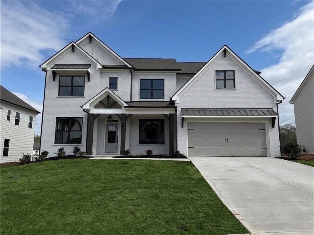5 bedroom, 4 bathroom, 3,445 sq ft single family residence under contract at 368 Scarlett Rose Way, Hoschton, GA 30548