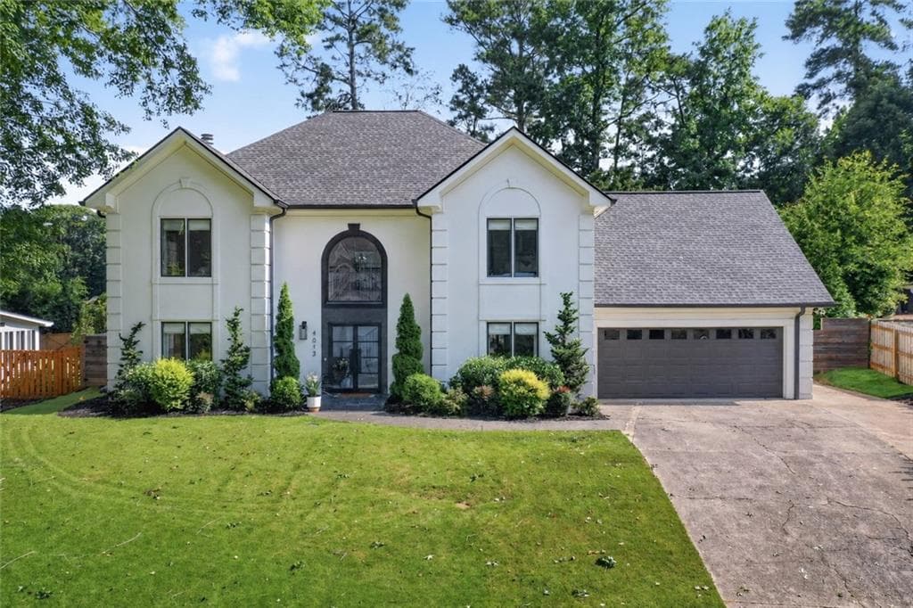 5 bedroom, 4 bathroom, 3,468 sq ft single family residence sold at 4013 Almond Court, Marietta, GA 30062