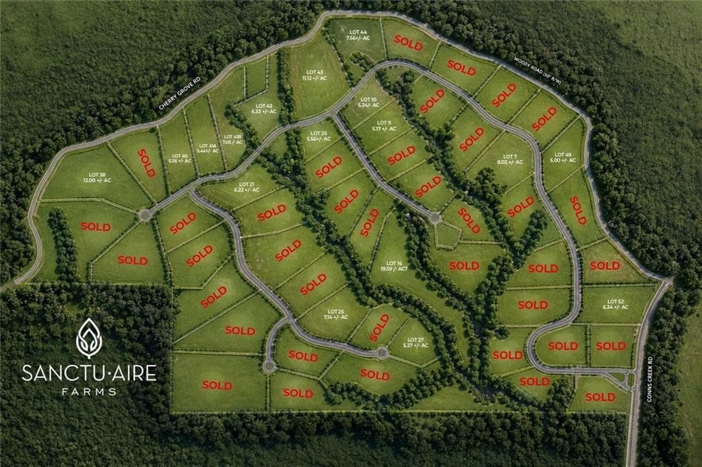 unimproved land for sale at 2701 Conns Creek Road, Ball Ground, GA 30107 — photo 1 of 15
