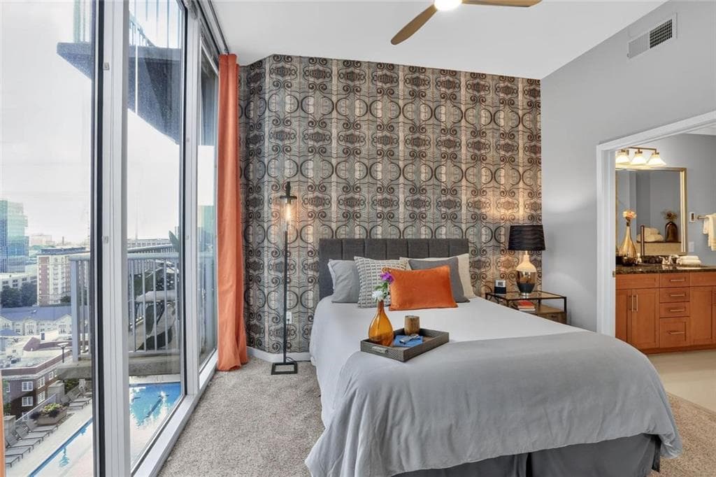 2 bedroom, 2 bathroom, 1,204 sq ft condominium under contract at 855 Peachtree Street 1513, Atlanta, GA 30308 — photo 9