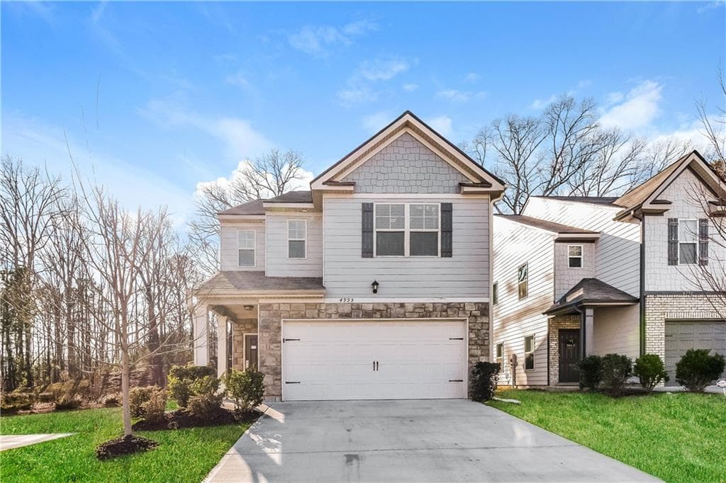 3 bedroom, 3 bathroom, 1,966 sq ft single family residence for rent at 4995 Rapahoe Trail, Atlanta, GA 30349 for $2,340 a month — photo 1 of 15