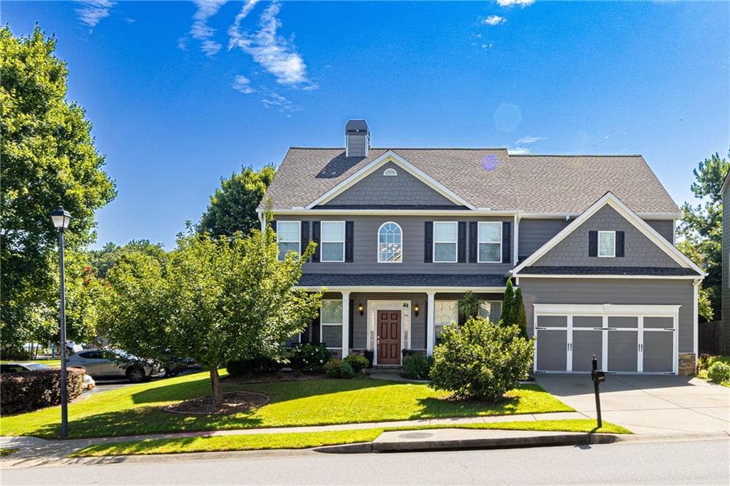 5 bedroom, 3 bathroom, 3,070 sq ft single family residence for sale at 2445 Fisk Falls Drive, Braselton, GA 30517 — photo 1 of 99