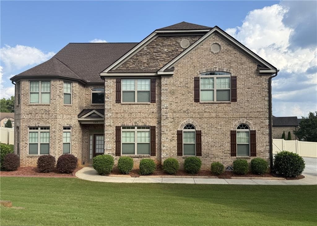 6 bedroom, 5 bathroom, 6,104 sq ft single family residence for sale at 105 Way Point Drive, Stockbridge, GA 30281
