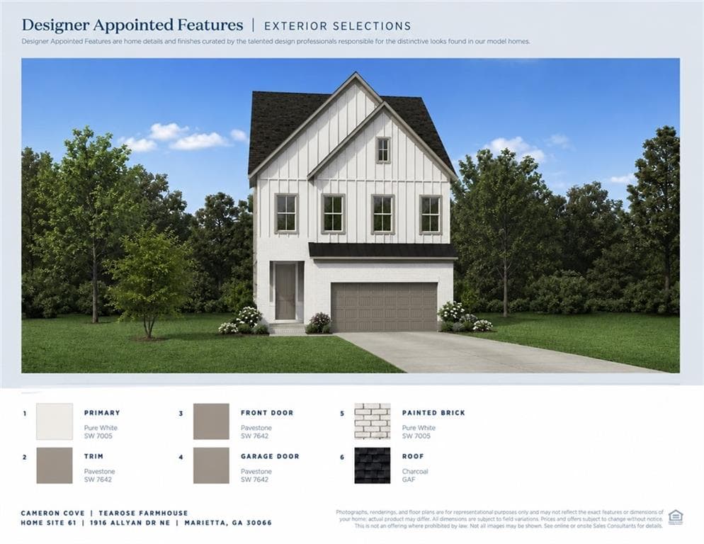 4 bedroom, 4 bathroom, 3,659 sq ft single family residence for sale at 1916 Allyan Drive, Marietta, GA 30066 — photo 2