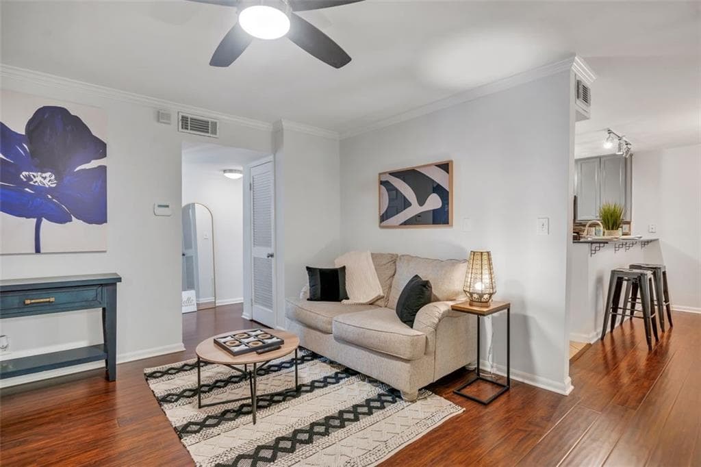 2 bedroom, 2 bathroom, 1,060 sq ft condominium for rent at 1445 Monroe Drive F15, Atlanta, GA 30324 for $2,600 a month — photo 3