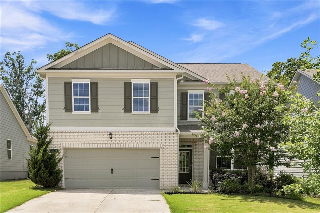 4 bedroom, 3 bathroom, 2,427 sq ft single family residence for rent at 6801 Scarlet Oak Way, Flowery Branch, GA 30542 for $2,600 a month — photo 1 of 30