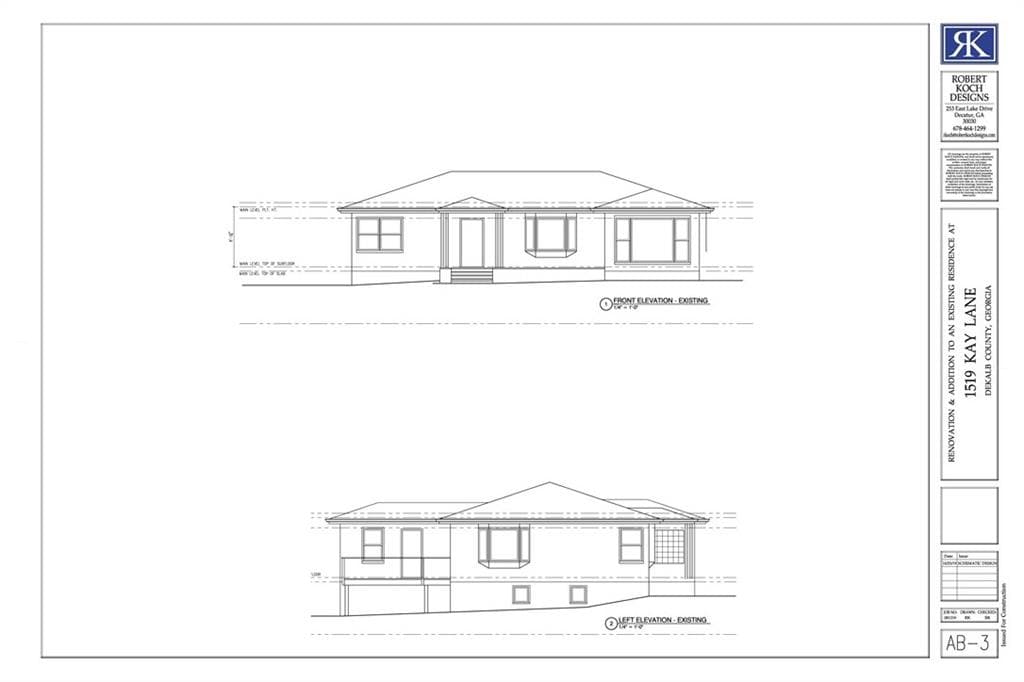 4 bedroom, 4 bathroom, 2,898 sq ft single family residence for sale at 1519 Kay Lane, Atlanta, GA 30306